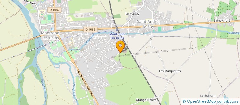 localisation de l'entreprise FLEXITECH EUROPE  SAINT-ANDRE-LE-PUY