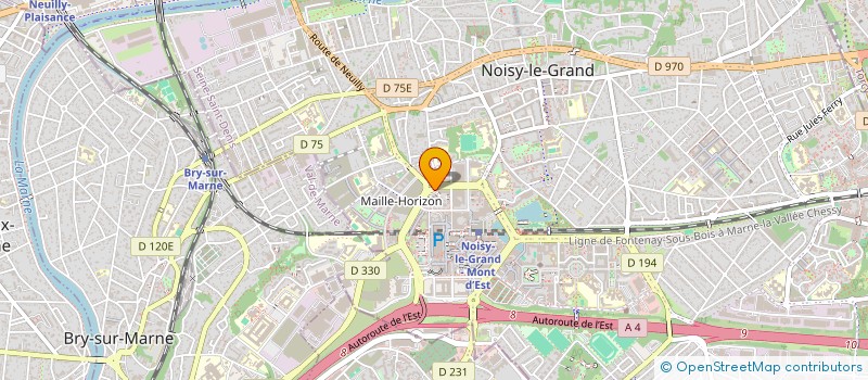 localisation de l'entreprise FLEXITY  NOISY-LE-GRAND