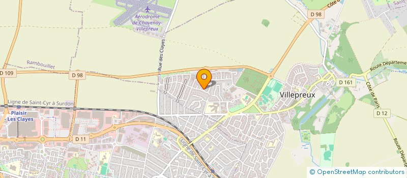 localisation de l'entreprise FLEXITYHR  VILLEPREUX