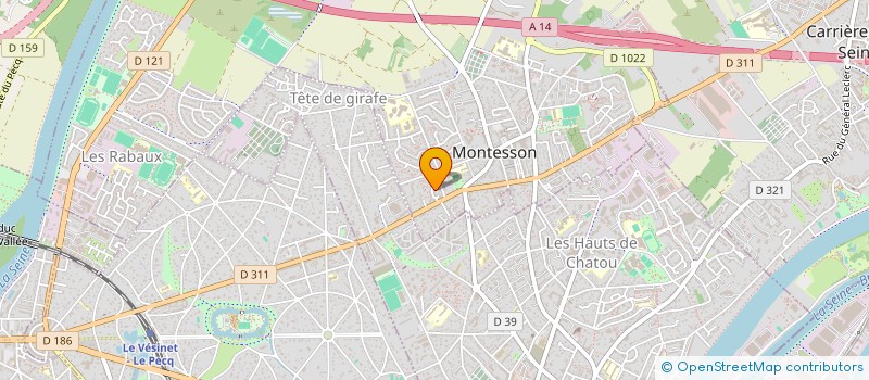 localisation de l'entreprise FLEXIUM  MONTESSON