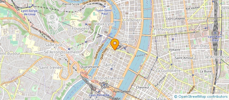localisation de l'entreprise FLEXJOB à LYON