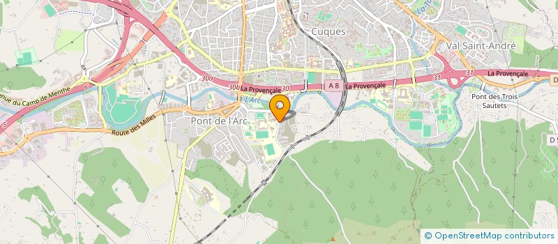 localisation de l'entreprise FLEXMA-ENGINEERING  PERTUIS