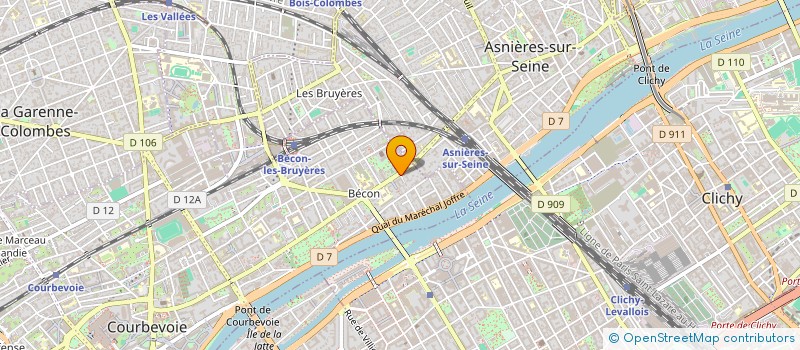 localisation de l'entreprise FLEXNDEAL à COURBEVOIE
