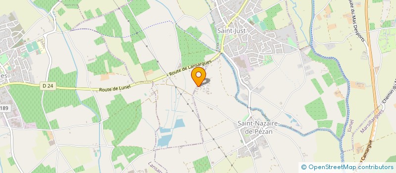 localisation de l'entreprise FLEXO SOUDE  SAINT-NAZAIRE-DE-PEZAN