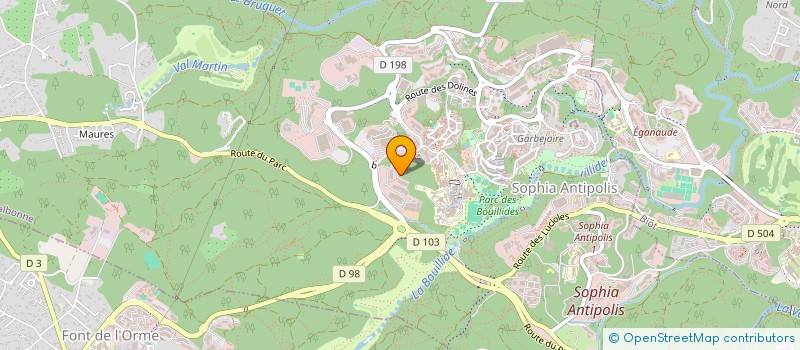 localisation de l'entreprise FLEXO TOULOUSE  VALBONNE