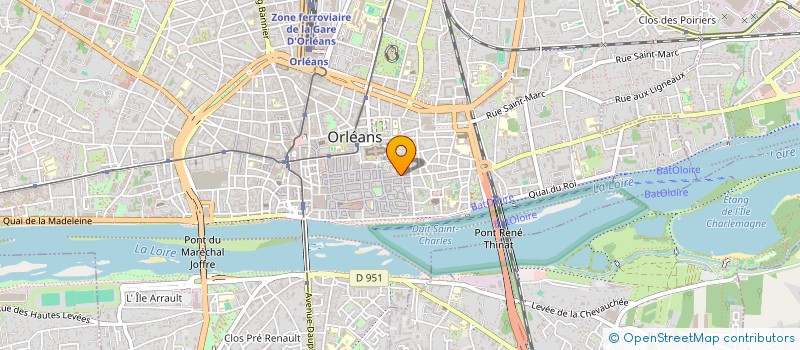 localisation de l'entreprise FLEXOL SIZAM-BASTAREAUD à ORLEANS