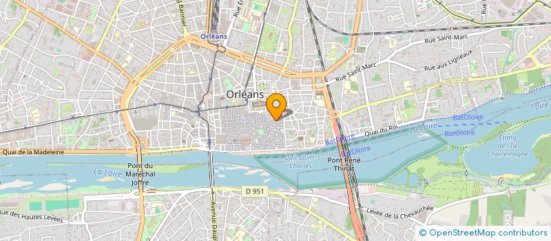 localisation de l'entreprise FLEXOL TOITURES D'ORLEANS à ORLEANS