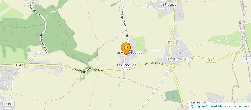 localisation de l'entreprise FLEXTECH à FRESNE-LE-PLAN