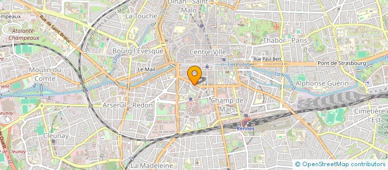 localisation de l'entreprise FLEXTIME à RENNES