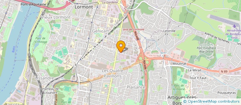 localisation de l'entreprise FLEXX SERVICES à LORMONT