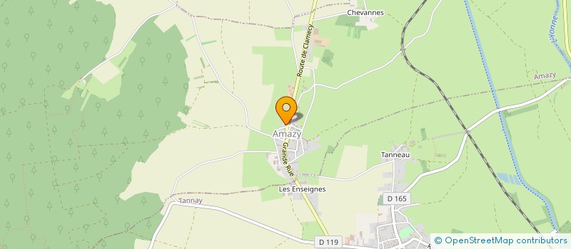 localisation de l'entreprise FLEZ'TIVITES à FLEZ-CUZY