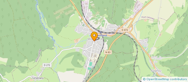 localisation de l'entreprise FLEZO  MOUCHARD