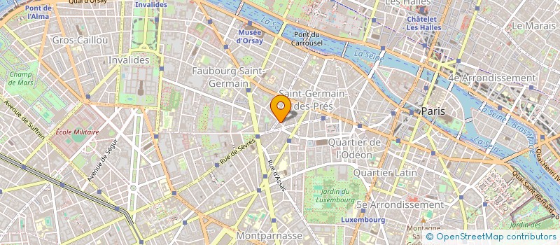 localisation de l'entreprise FLF  PARIS