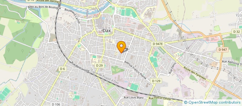localisation de l'entreprise FLF ALLIANCE  DAX