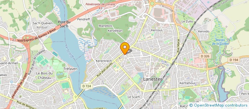 localisation de l'entreprise FLG CONSULTING  LANESTER