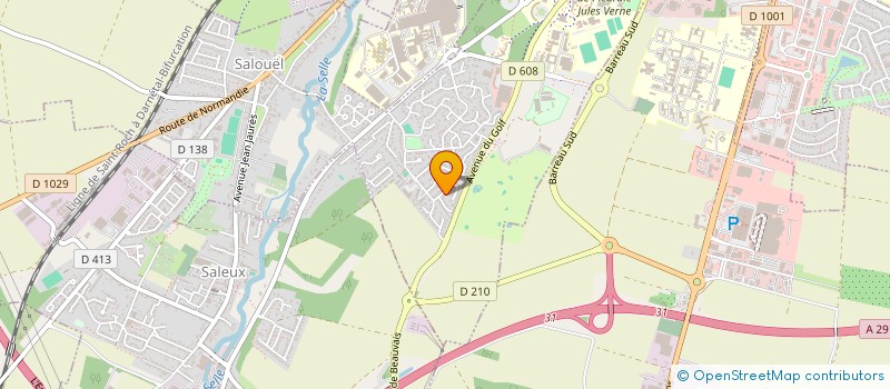 localisation de l'entreprise FLG PATRIMOINE EURL  SALOUEL