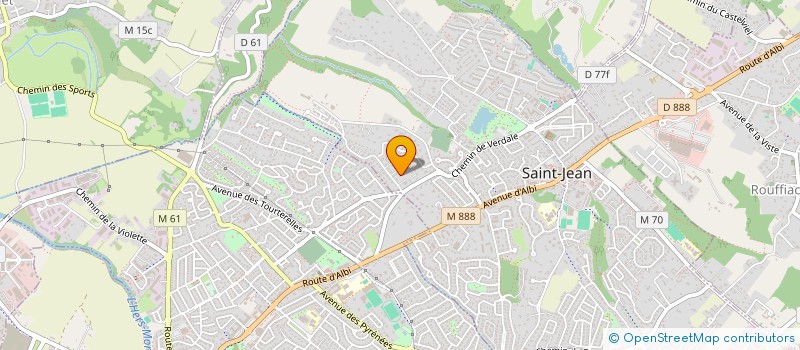 localisation de l'entreprise FLGA CONSEILS à SAINT-JEAN
