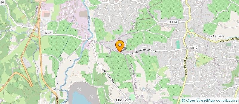 localisation de l'entreprise FLGCS  CHARLY