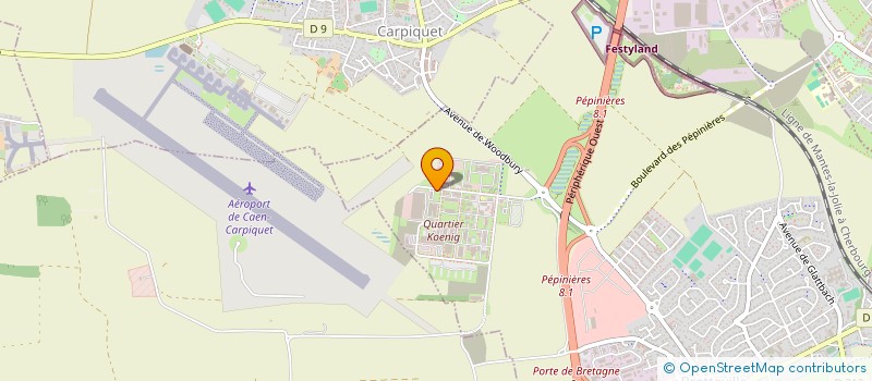 localisation de l'entreprise FLGJ INVEST  BRETTEVILLE-SUR-ODON