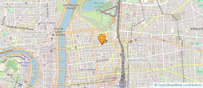 localisation de l'entreprise FLGS  LYON