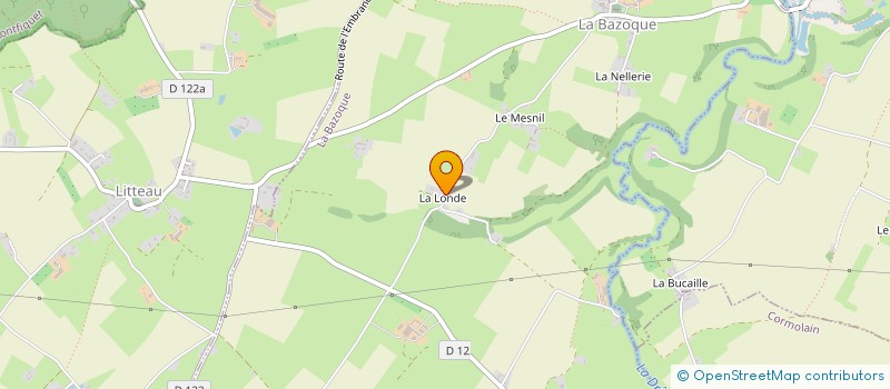 localisation de l'entreprise FLGT à LA BAZOQUE