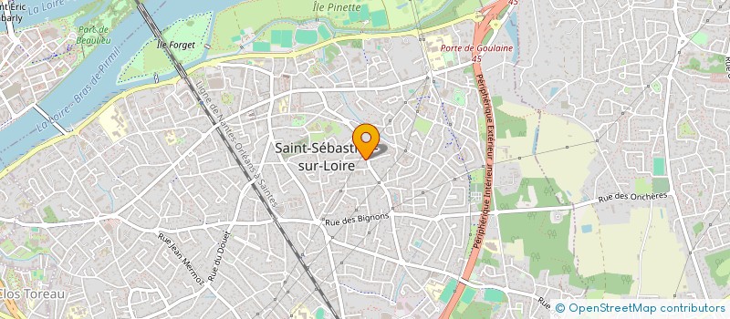 localisation de l'entreprise FLH à SAINT-SEBASTIEN-SUR-LOIRE