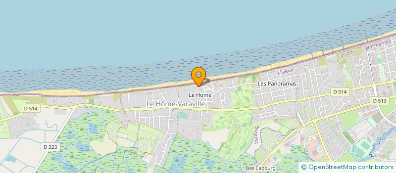 localisation de l'entreprise FLH à VARAVILLE