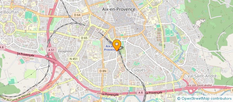 localisation de l'entreprise FLI  AIX-EN-PROVENCE