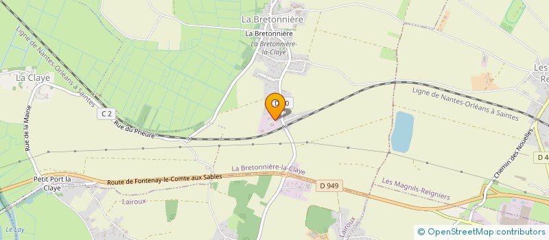 localisation de l'entreprise FLI TOOLS SERVICES à MAREUIL-SUR-LAY-DISSAIS