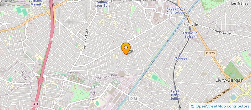 localisation de l'entreprise FLIBUSTIER PARIS à AULNAY-SOUS-BOIS