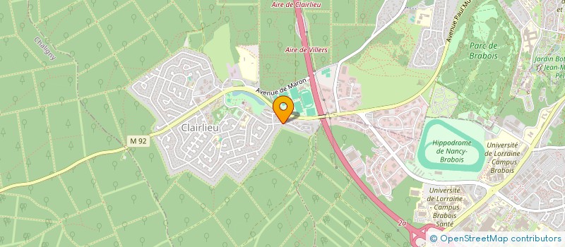 localisation de l'entreprise FLIC FLAC DREAM PARKOUR  VILLERS-LES-NANCY