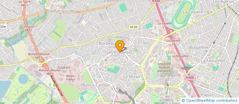 localisation de l'entreprise FLICH IMMO à TOULOUSE