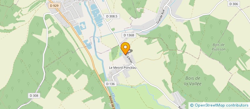 localisation de l'entreprise FLICHER MICKAEL à VILLEMEUX-SUR-EURE