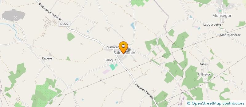 localisation de l'entreprise FLICHOT ET FILS  LA SAUVETAT-SUR-LEDE