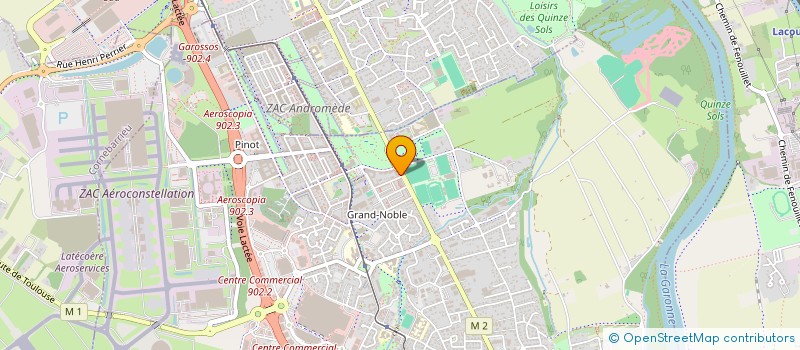 localisation de l'entreprise FLIGHT 205  BLAGNAC