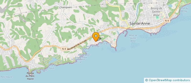 localisation de l'entreprise FLIGHTCASE FWI  SAINTE-ANNE