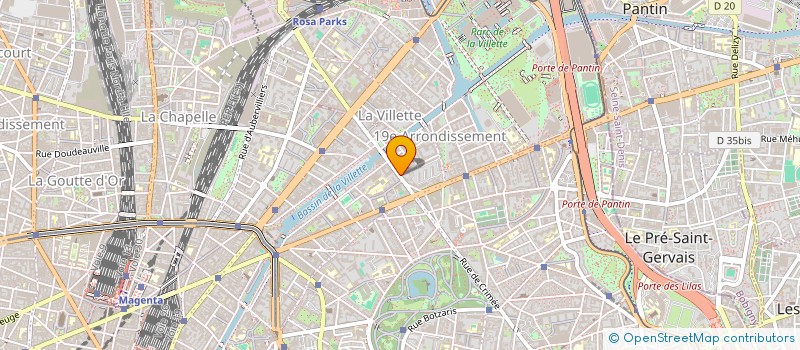 localisation de l'entreprise FLIM  PARIS