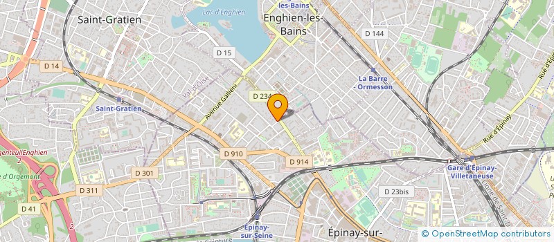 localisation de l'entreprise FLIMAR à EPINAY-SUR-SEINE