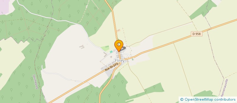 localisation de l'entreprise FLIMEY BILLARD CLUB  FLIREY