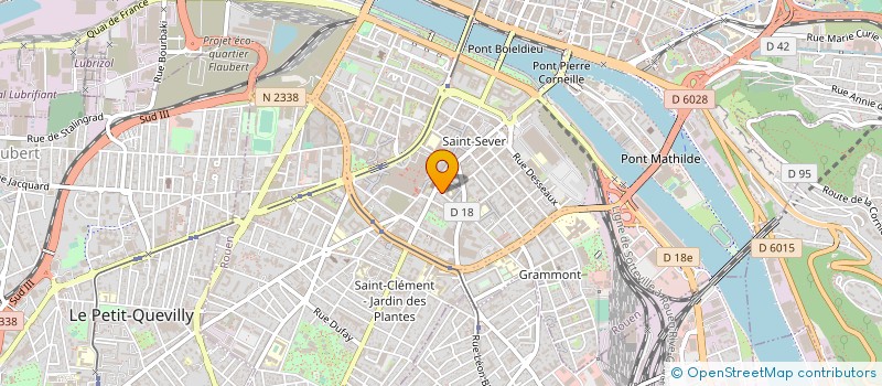 localisation de l'entreprise FLIMM à ROUEN