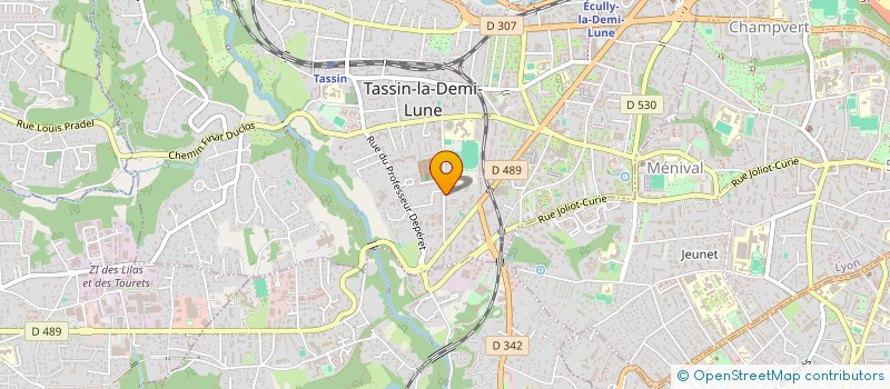 localisation de l'entreprise FLIMMOBILIER69  TASSIN-LA-DEMI-LUNE