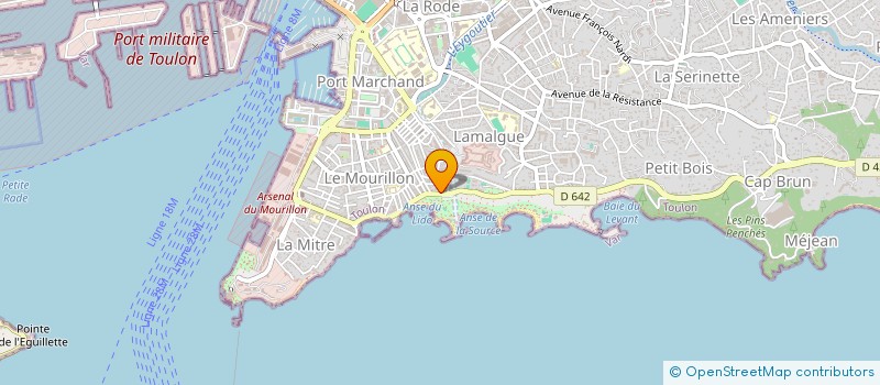 localisation de l'entreprise FLINK INVESTMENTS  TOULON