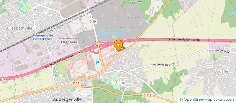 localisation de l'entreprise FLINS SPIRIT  FLINS-SUR-SEINE