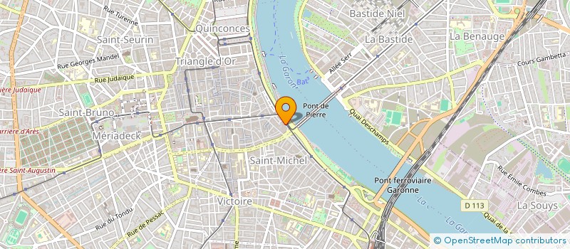 localisation de l'entreprise FLINT à BORDEAUX