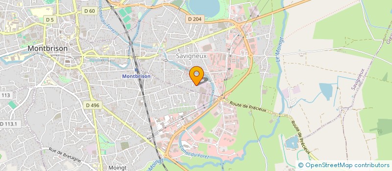 localisation de l'entreprise FLINT  SAVIGNEUX