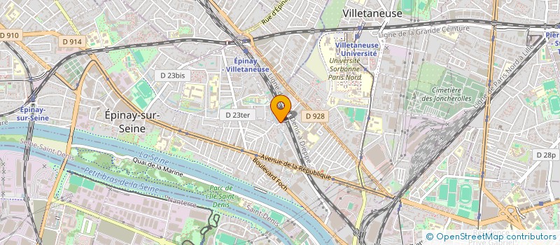 localisation de l'entreprise FLIP 3000 à EPINAY-SUR-SEINE