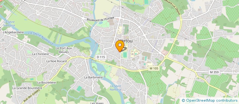 localisation de l'entreprise FLIP à VERTOU