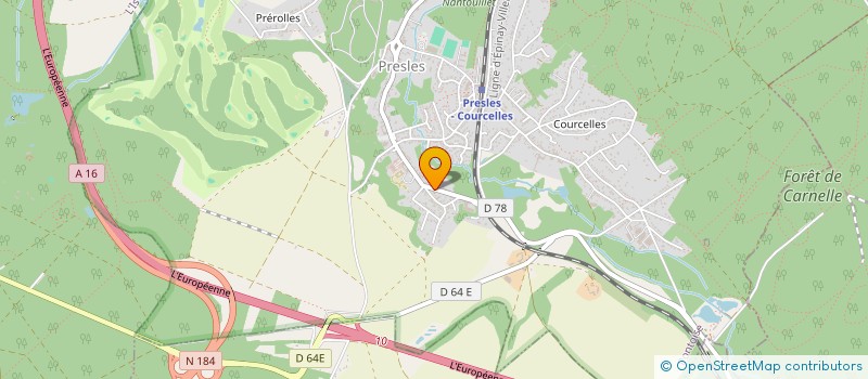 localisation de l'entreprise FLIP  PRESLES