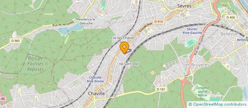 localisation de l'entreprise FLIP+ E-ASSESSMENT COMMUNITY à CHAVILLE