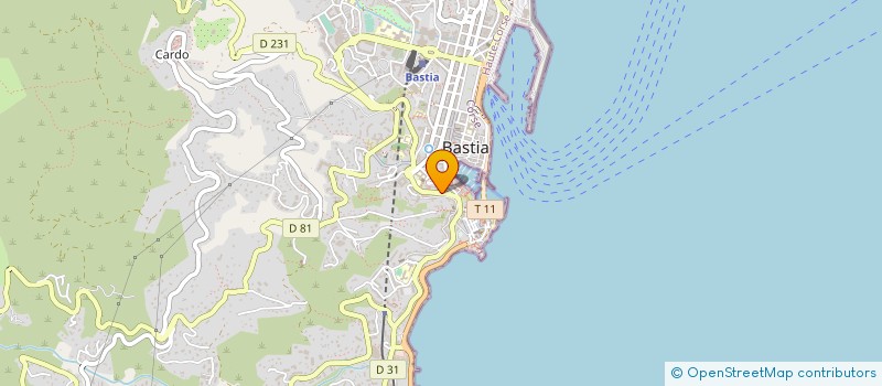 localisation de l'entreprise FLIP-FLAP à BASTIA